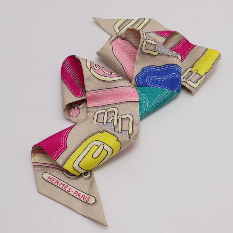 HERMES 大統領的馬具 Twilly - 米-2