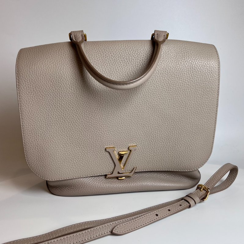 LV M50257 奶茶真皮VOLTA 手提側背包-0
