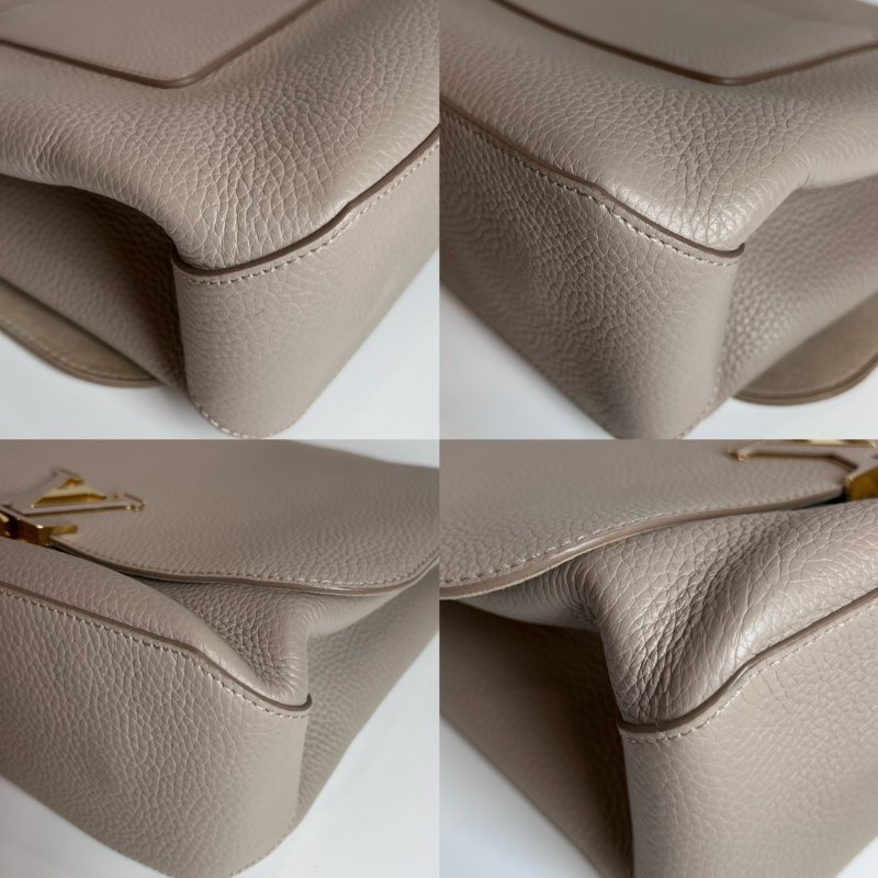 LV M50257 奶茶真皮VOLTA 手提側背包-12