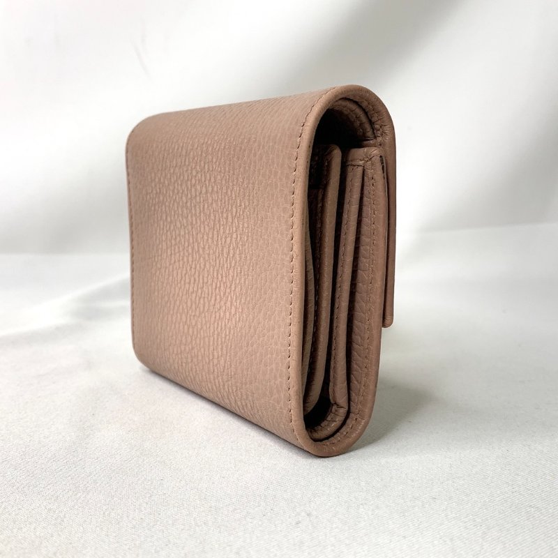 GUCCI Marmont雙G三折短夾-3