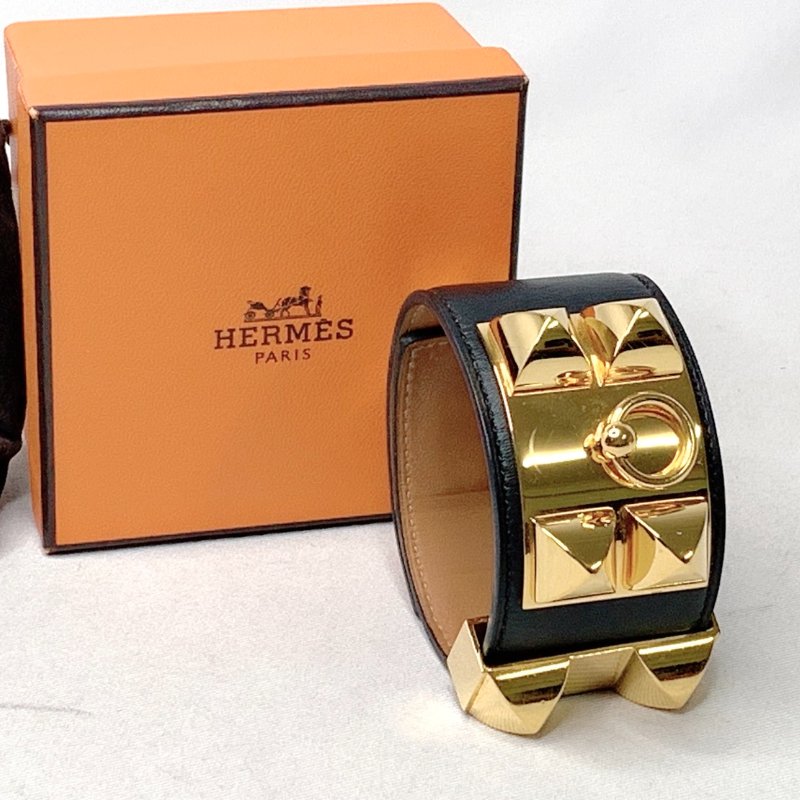 HERMES Kelly CDC鉚釘手環-8