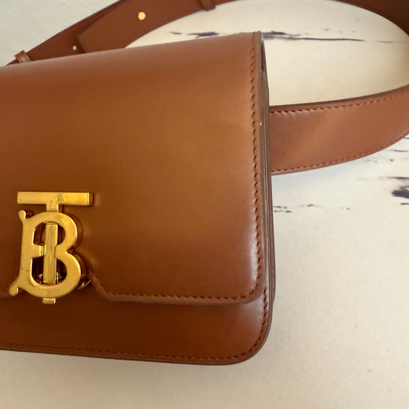 Burberry 焦糖腰包❤️-11