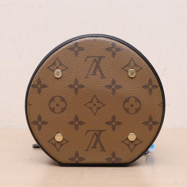 CANNES 圓桶包 拼色 PVC 2019 老花-2