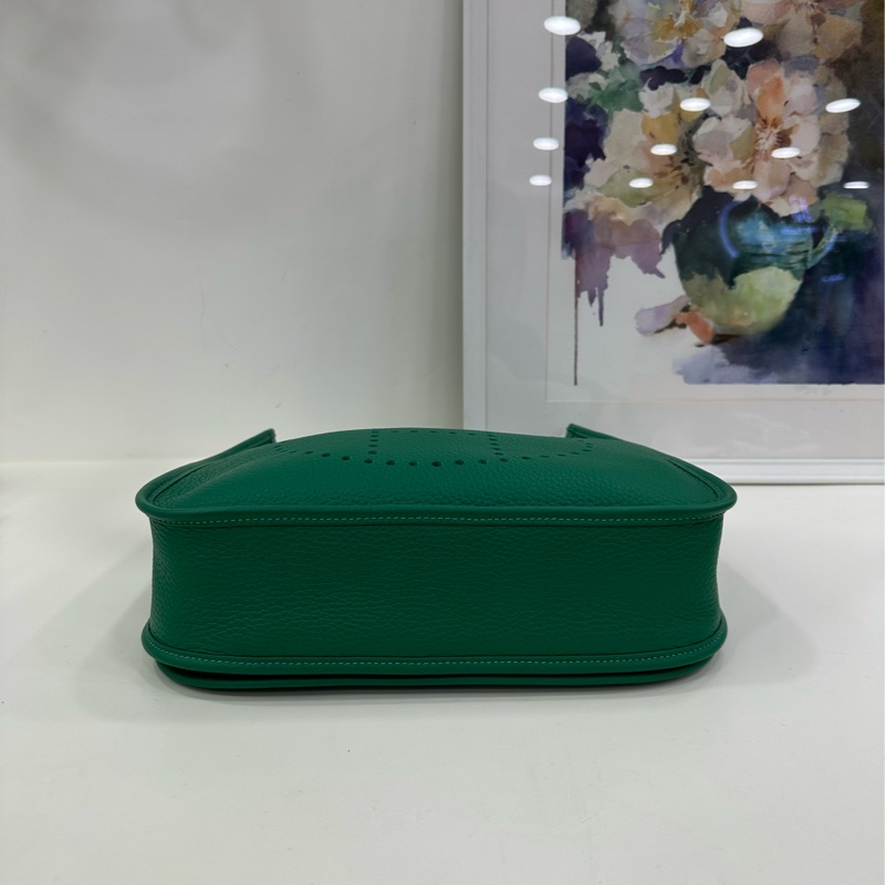 Hermes Evelyne 29 帝王綠 W 刻 全新-6