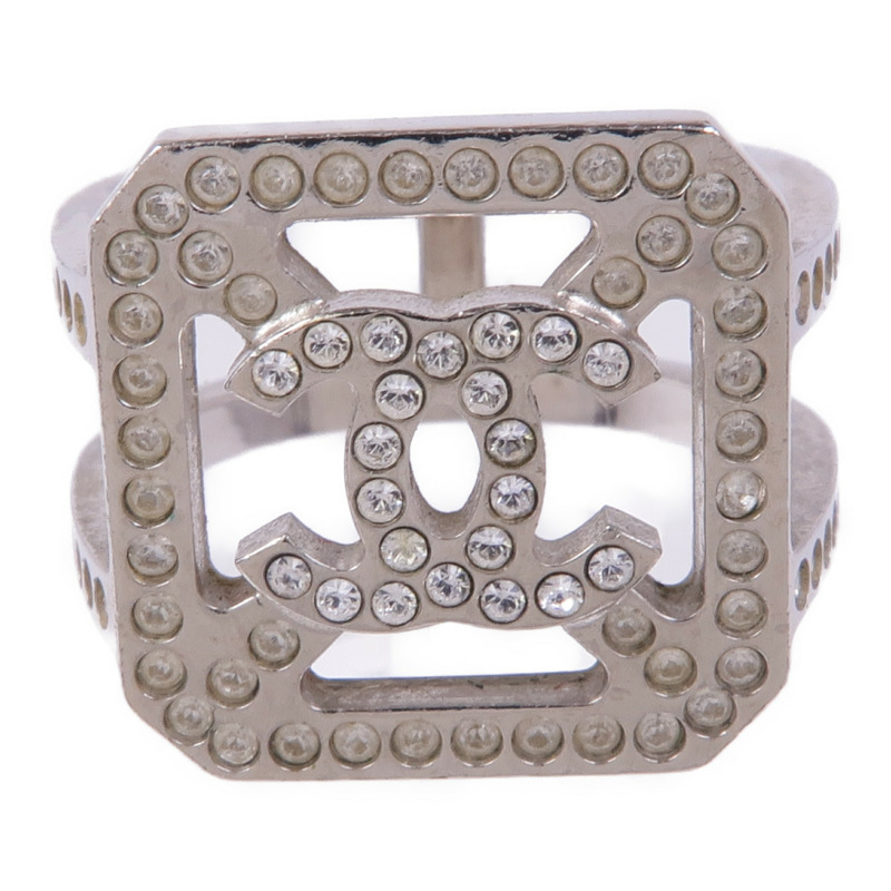 CHANEL 金屬Ring戒指US#6-1