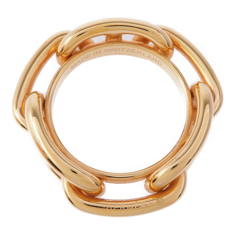 HERMES 金屬Scarf Ring絲巾扣-3