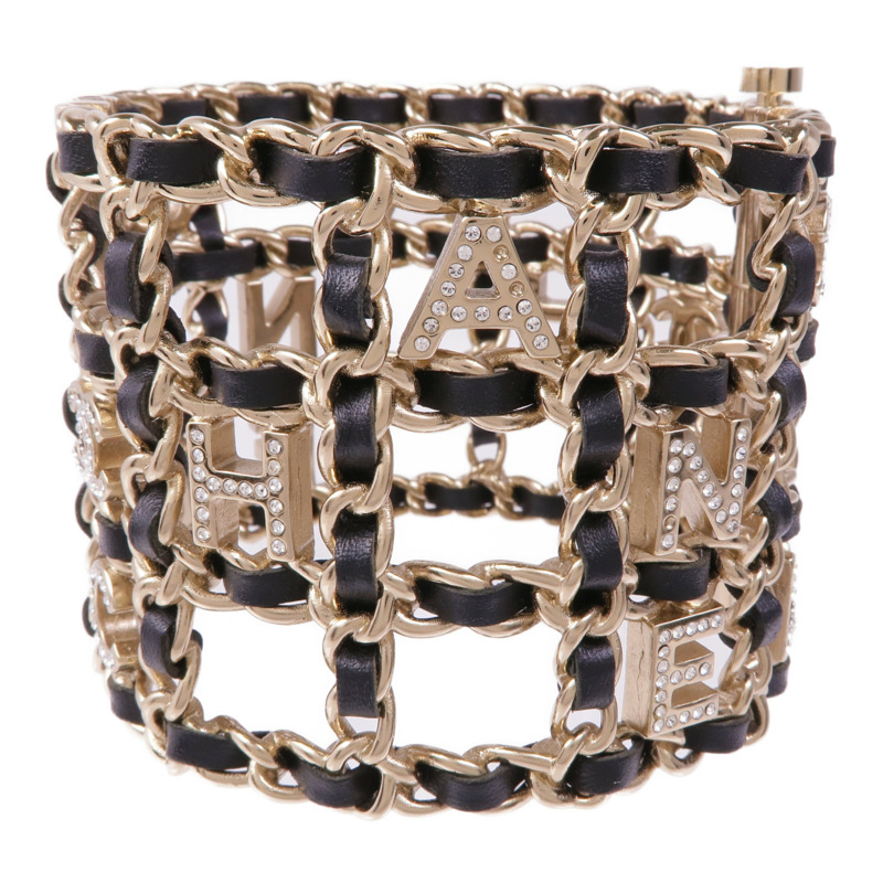CHANEL 金屬/皮革Bracelet/Bangle手鐲-2