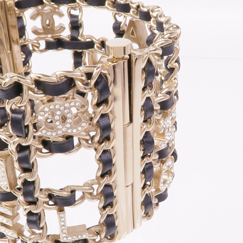 CHANEL 金屬/皮革Bracelet/Bangle手鐲-4