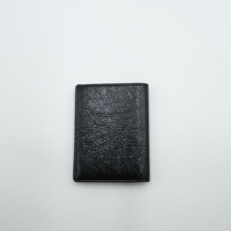 （售出）BALENCIAGA Monaco BB Logo 直式對開短夾-1