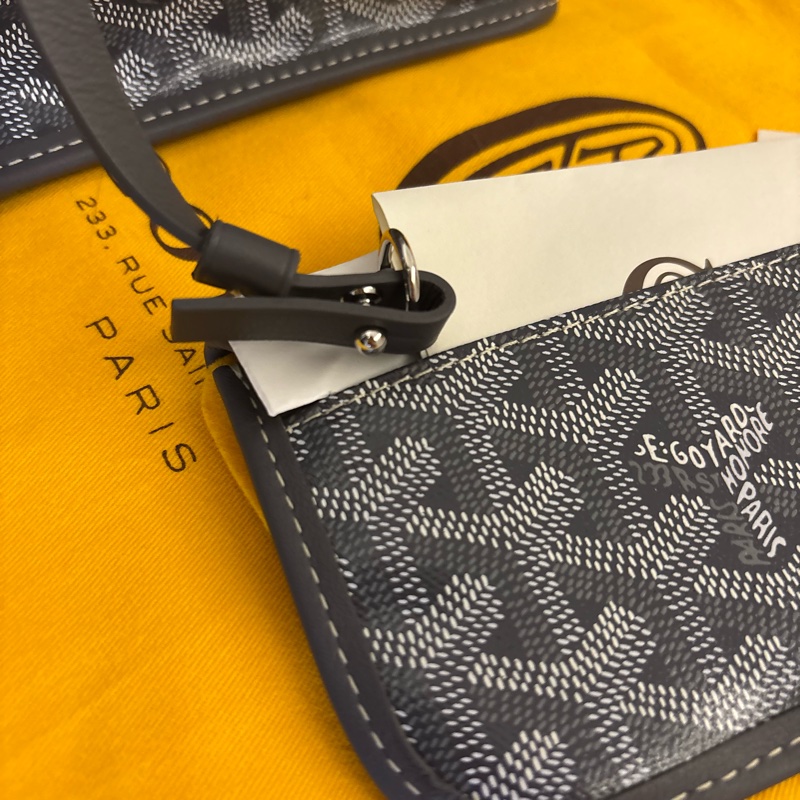 Goyard Anjou Mini Tote 灰色全新-11
