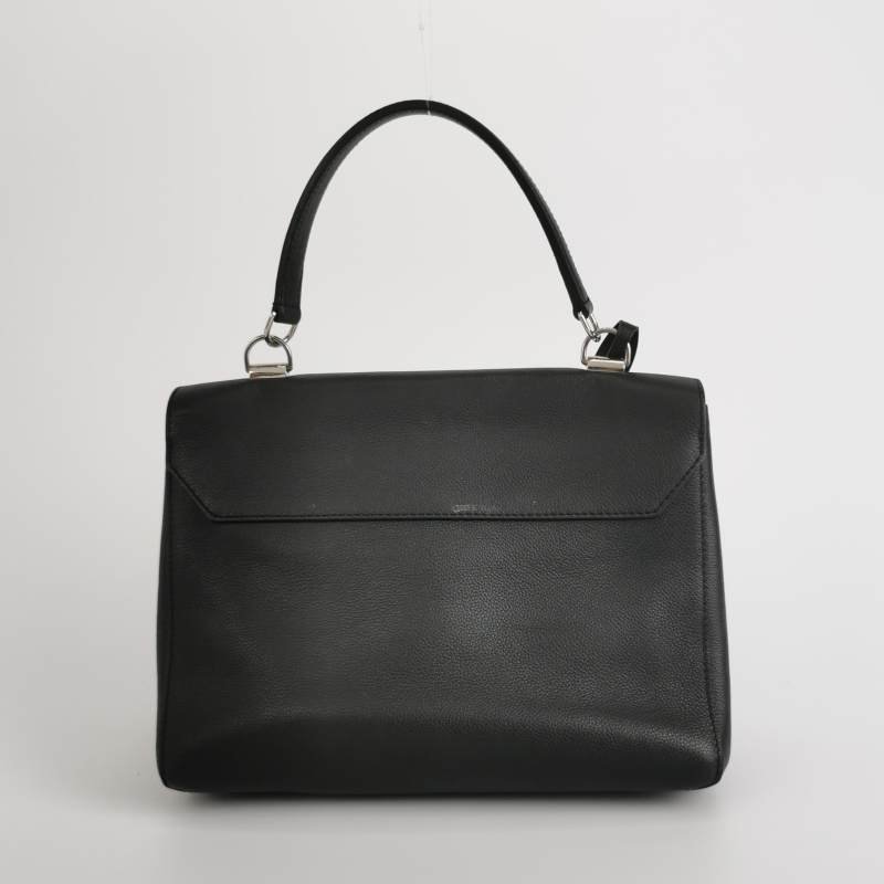 Louis Vuitton (LV) Lockme 牛皮 純色 LV 轉鎖 單肩包-4