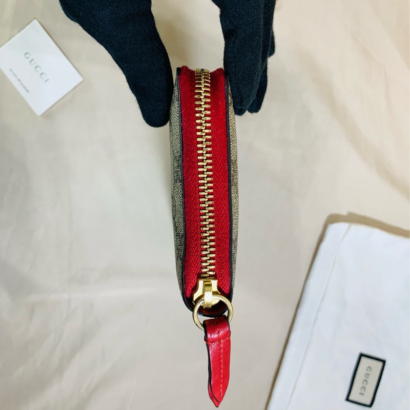 🐶Gucci古馳狗年限定老花拉鏈12卡長夾-7