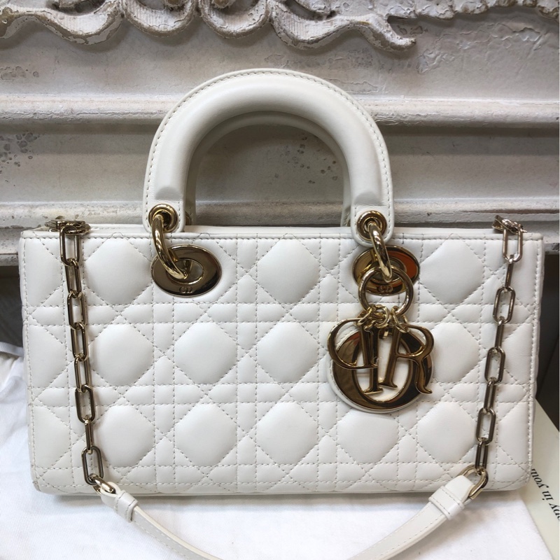 Dior Lady D-Joy白色横版戴妃 22年-1