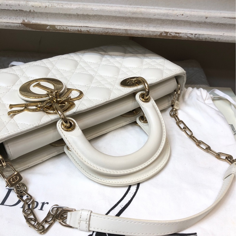 Dior Lady D-Joy白色横版戴妃 22年-4
