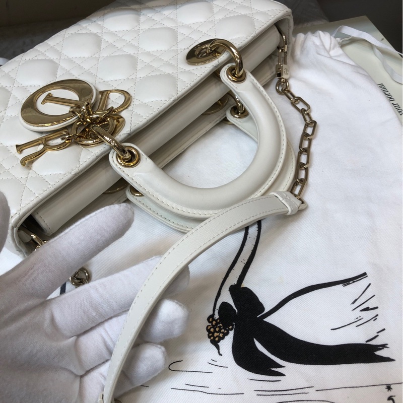 Dior Lady D-Joy白色横版戴妃 22年-5