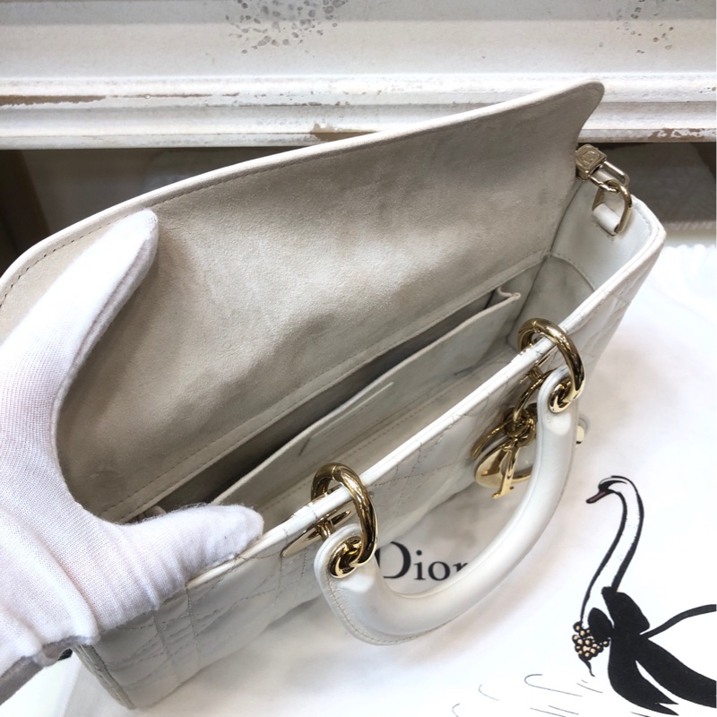 Dior Lady D-Joy白色横版戴妃 22年-7