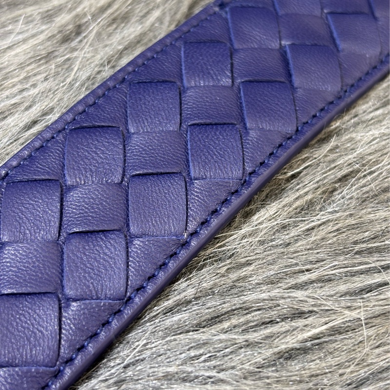 BOTTEGA VENETA BV 522922 閃電藍色 編織 霧黑鍊 手提包 肩背包 斜背包 學院包 相機包-37