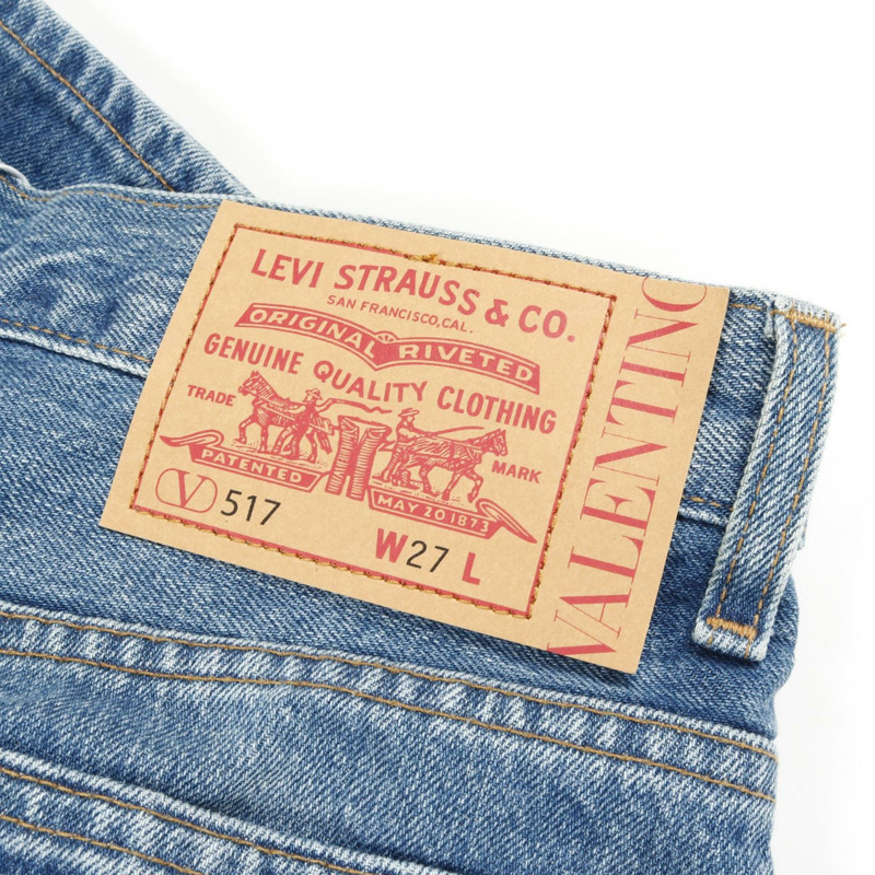 Valentino x Levi's 1969 RE-EDITION 517 喇叭褲 棉質 女款 #27-7