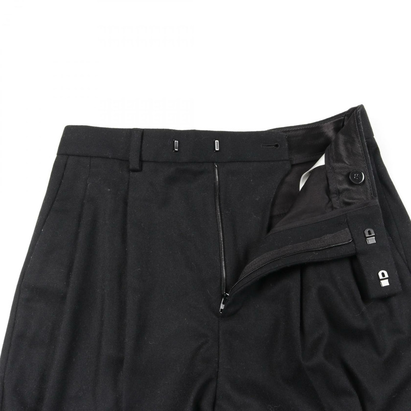 CELINE 褲子 2P580399F 羊毛 黑色 二手 女款 #36-4