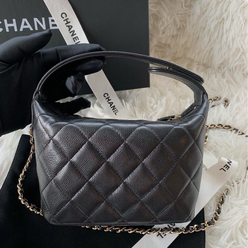香奈兒 chanel 25a 小logo 飯盒包 斜挎包 手袋-2