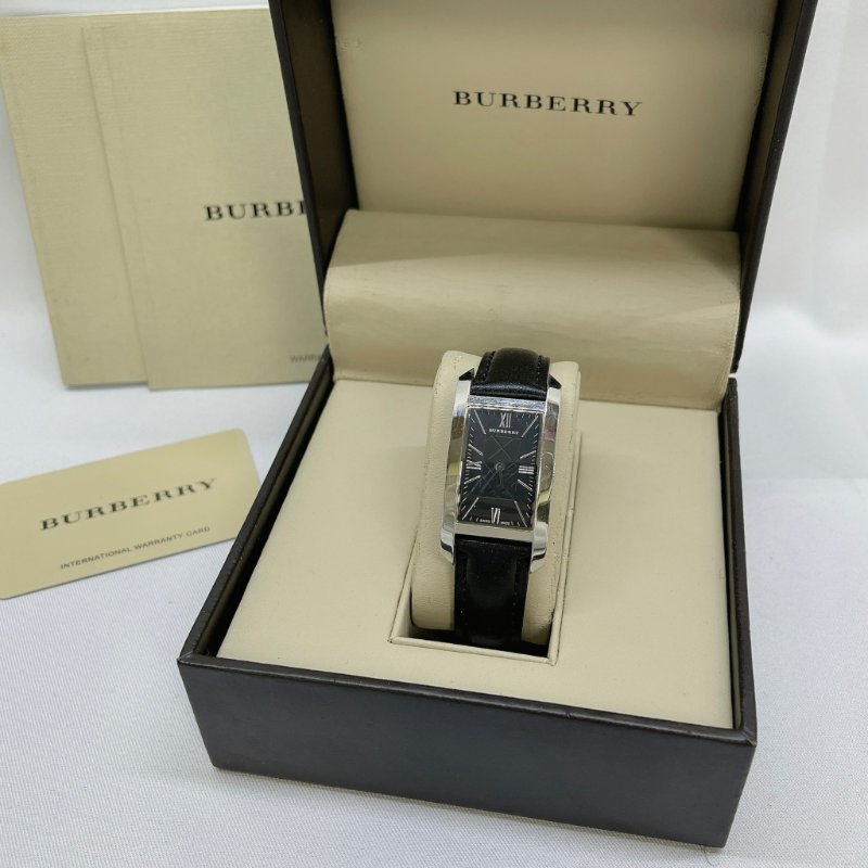 BURBERRY 不鏽鋼石英腕錶-0