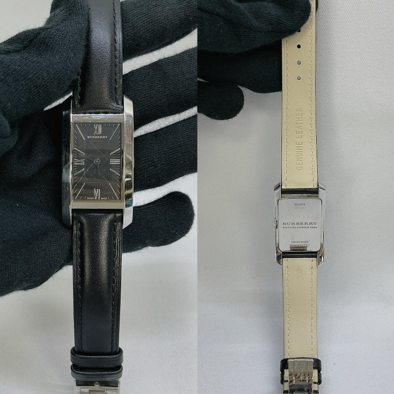 BURBERRY 不鏽鋼石英腕錶-3