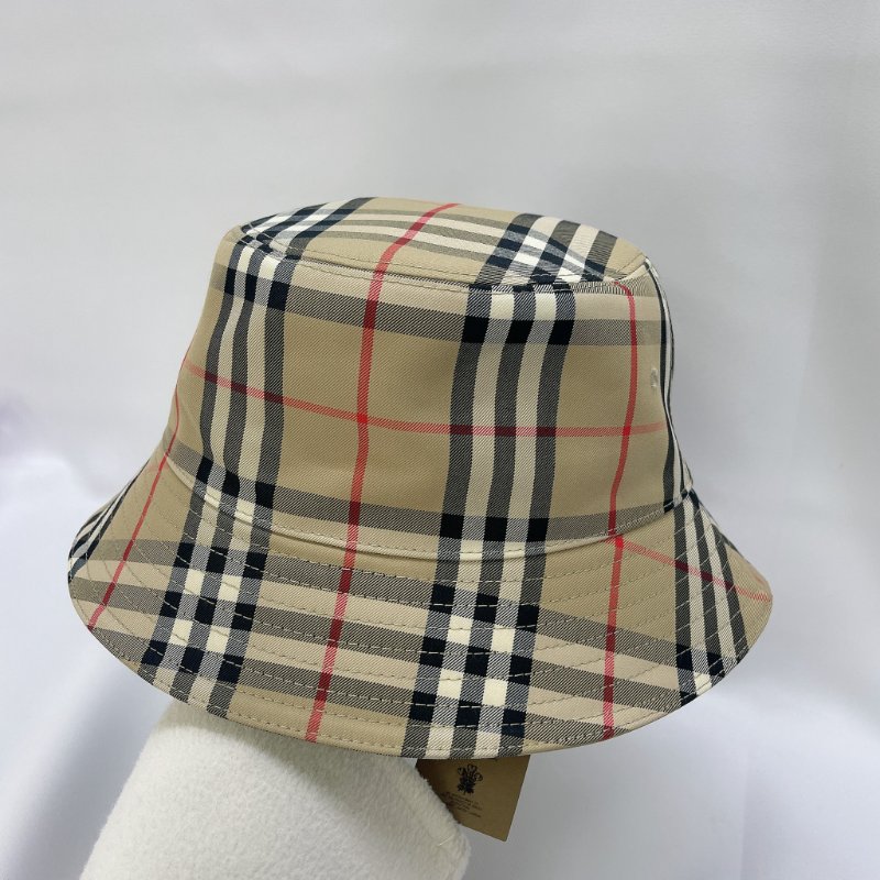 BURBERRY 全新經典格紋漁夫帽-0