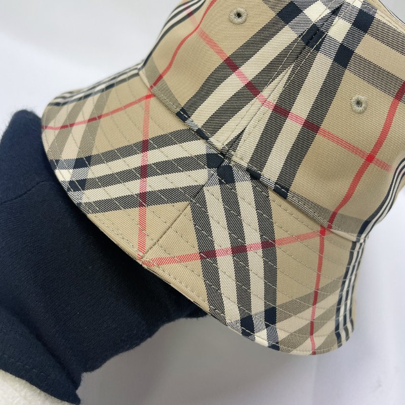BURBERRY 全新經典格紋漁夫帽-4