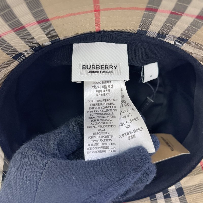 BURBERRY 全新經典格紋漁夫帽-7