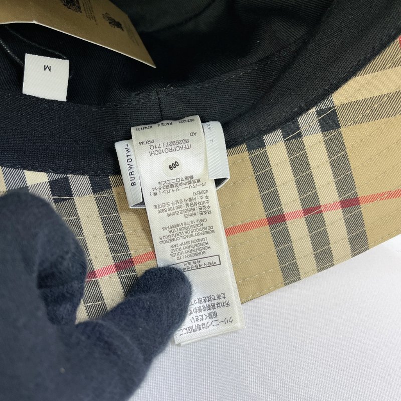 BURBERRY 全新經典格紋漁夫帽-8