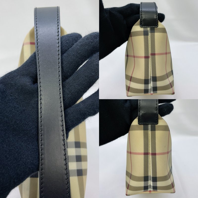 BURBERRY 格紋手提包-6