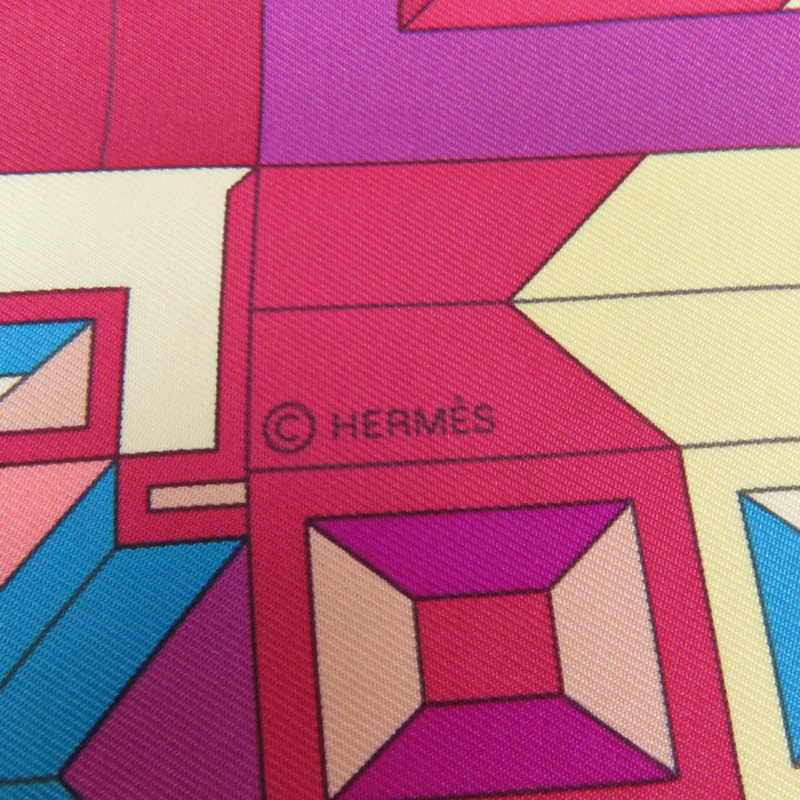 HERMES 絲質Scarf 90X90絲巾-7