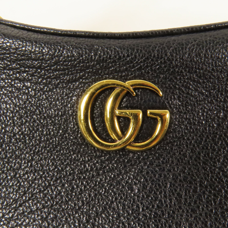 GUCCI 牛皮皮革Aphrodite Small金扣肩背袋-8