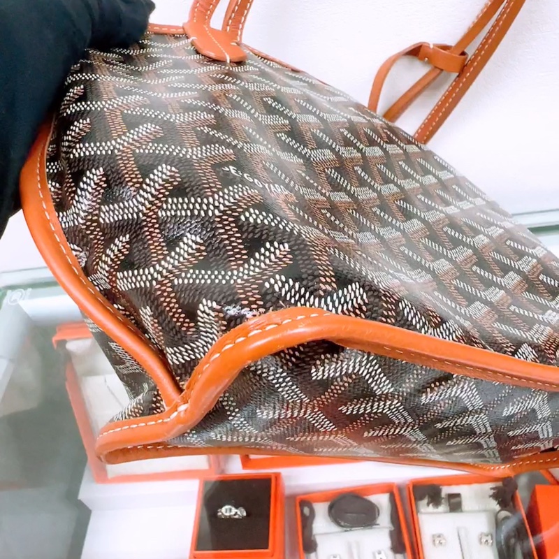 Goyard anjou mini tote 愛心老花托特包-6