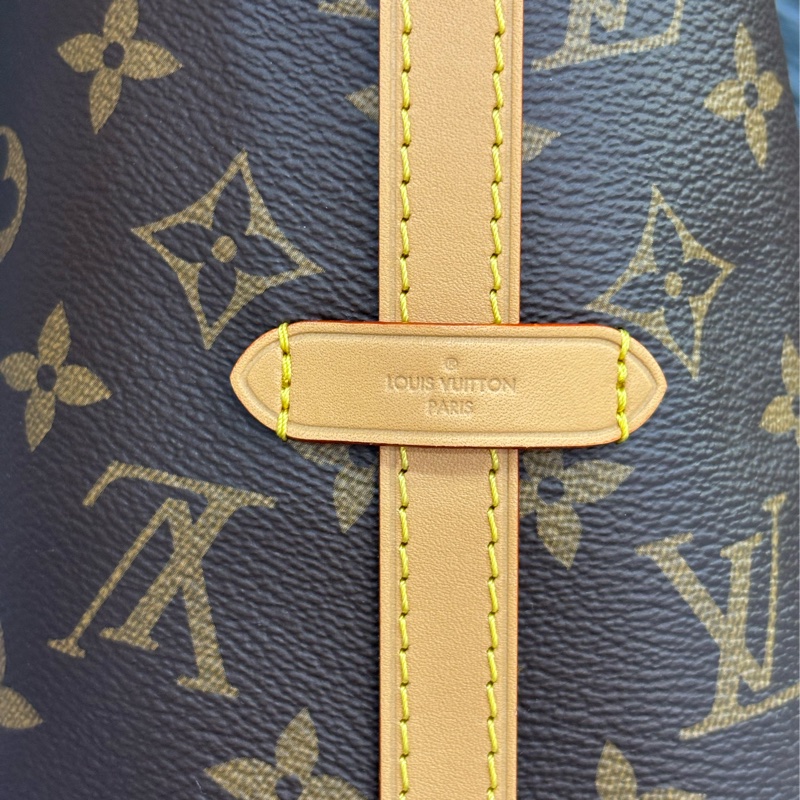 LV M46203 CarryAll PM 原花老花字紋 肩背包 斜背包 子母包 購物包-6