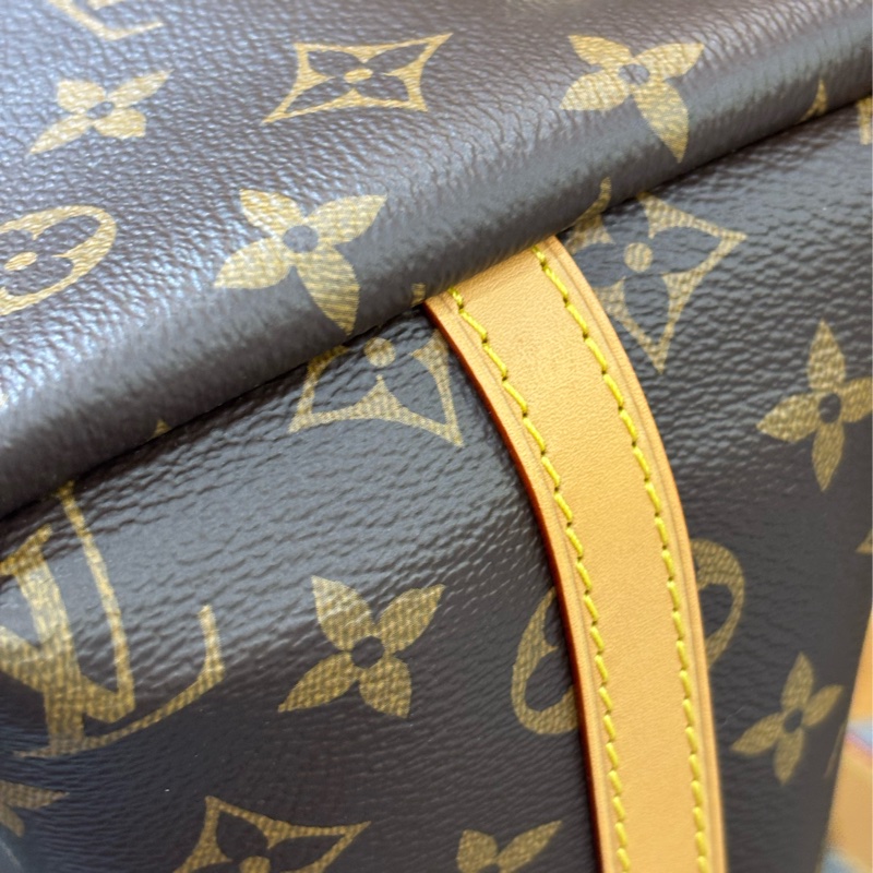 LV M46203 CarryAll PM 原花老花字紋 肩背包 斜背包 子母包 購物包-15