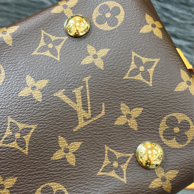 LV M46203 CarryAll PM 原花老花字紋 肩背包 斜背包 子母包 購物包-17