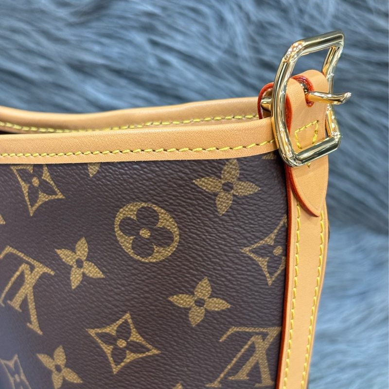 LV M46203 CarryAll PM 原花老花字紋 肩背包 斜背包 子母包 購物包-21