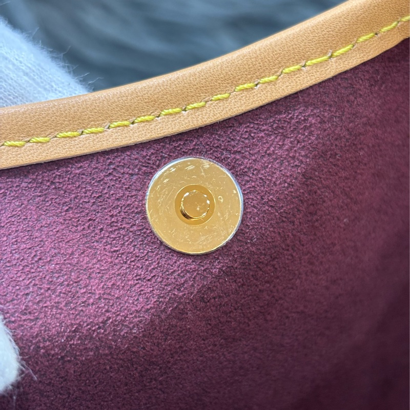 LV M46203 CarryAll PM 原花老花字紋 肩背包 斜背包 子母包 購物包-30
