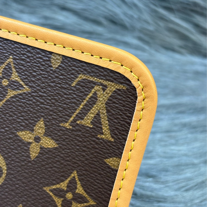 LV M46203 CarryAll PM 原花老花字紋 肩背包 斜背包 子母包 購物包-52