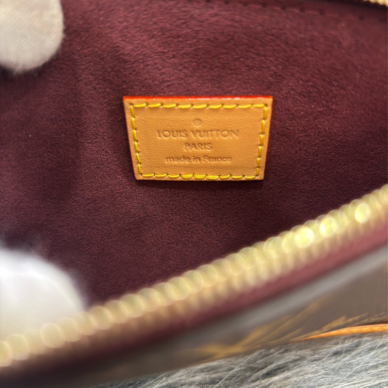 LV M46203 CarryAll PM 原花老花字紋 肩背包 斜背包 子母包 購物包-59