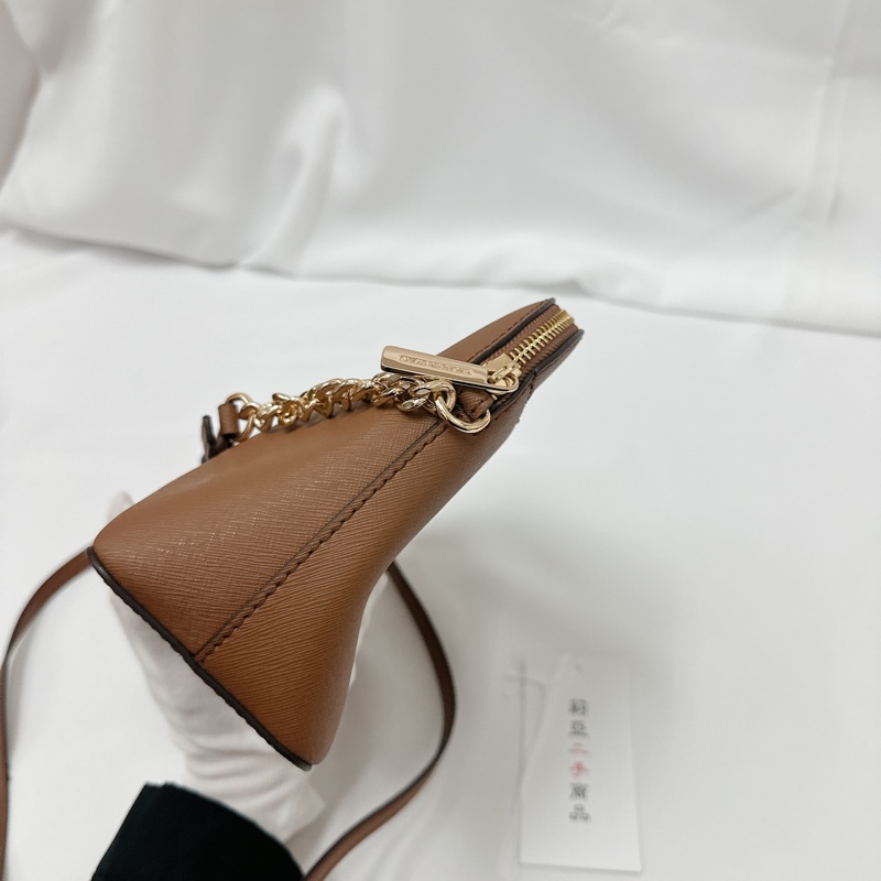 莉亞精品♡MK貝殼斜背包 二手美包-5