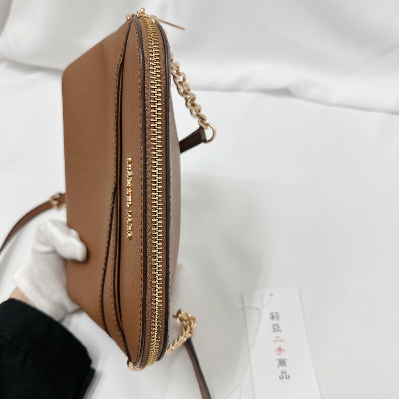 莉亞精品♡MK貝殼斜背包 二手美包-6
