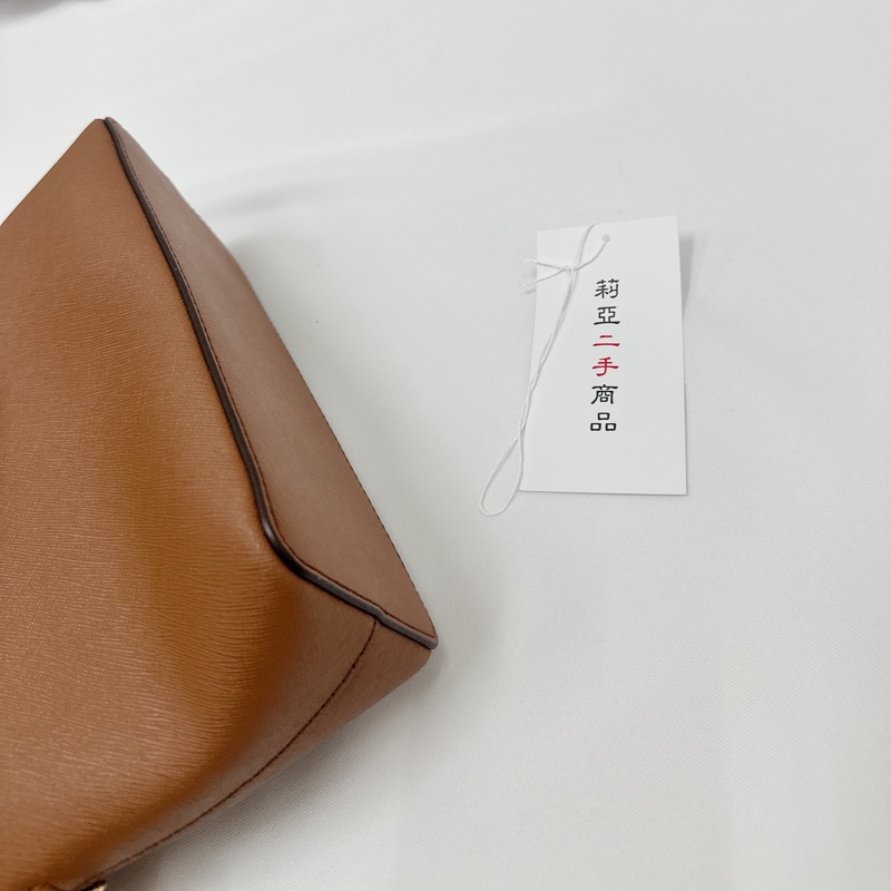 莉亞精品♡MK貝殼斜背包 二手美包-9