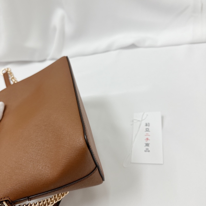 莉亞精品♡MK貝殼斜背包 二手美包-10