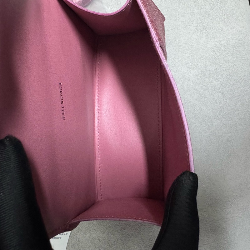 Balenciaga/巴黎世家 閃粉色沙漏XS號-5