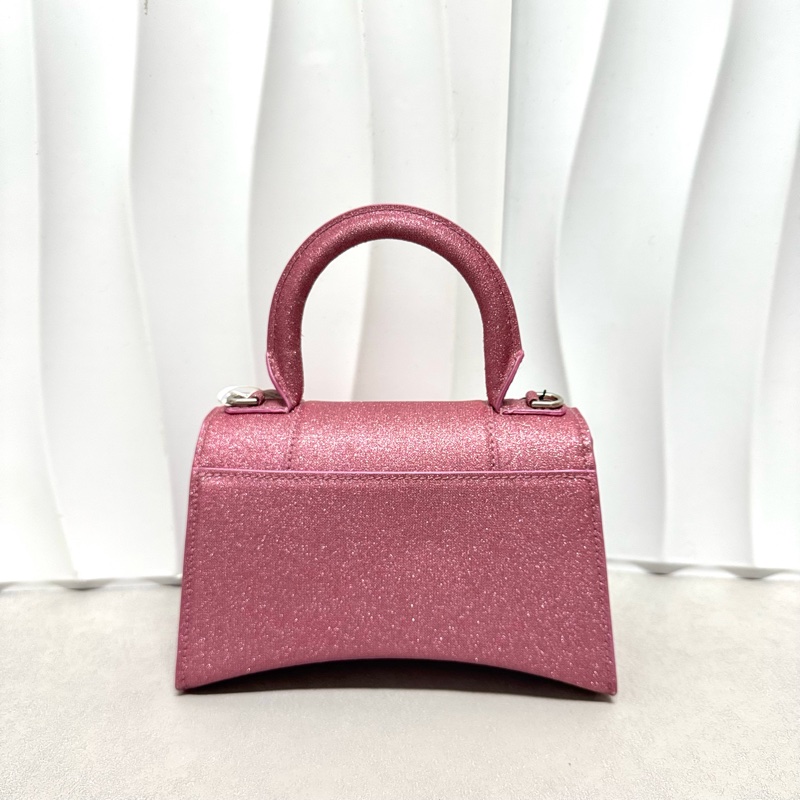 Balenciaga/巴黎世家 閃粉色沙漏XS號-7