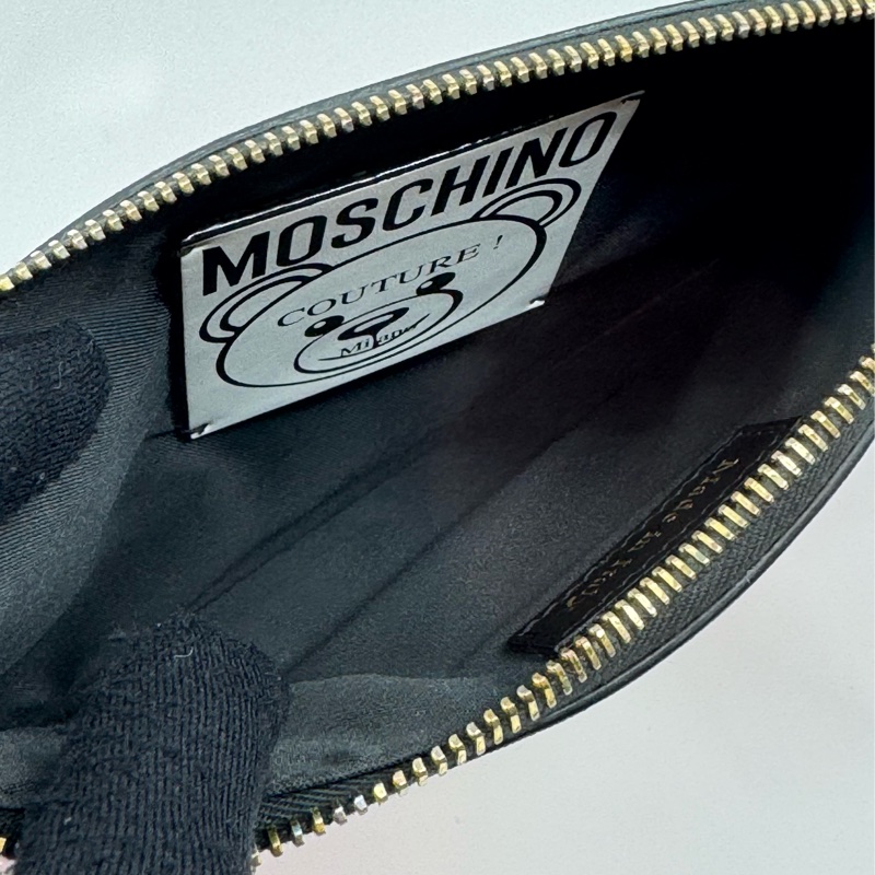 MOSCHINO 帆布 Bear Bear Clutch Bag-13