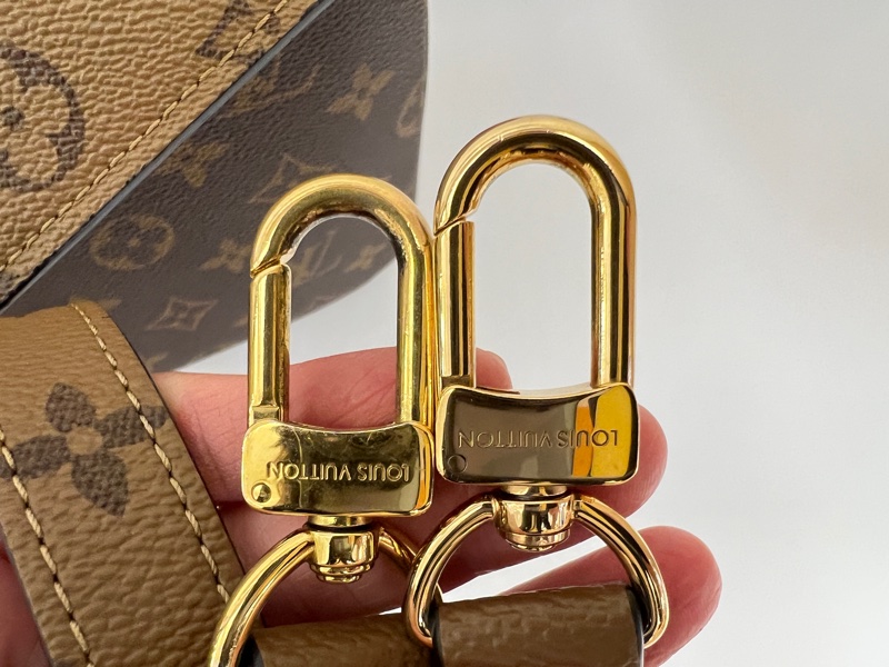 LV 雙色原花 pochette metis 手提斜背包-15