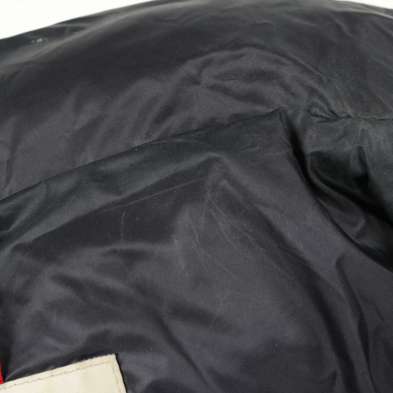 MONCLER HERMINE 羽絨外套 尼龍 海軍藍 二手 女款-6